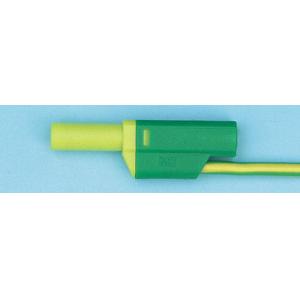 Câble d'expérimentation de sécurité, 200 cm, jaune/vert Section du conducteur : 2,5mm² souple, Courant permanent : max. 32A