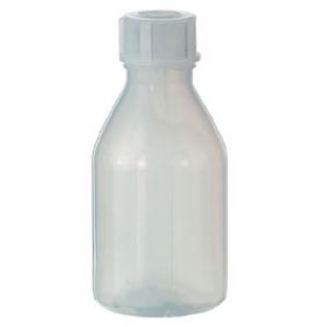 Flacon en polyéthylène, 50 ml, col étroit, avec bouchon fileté