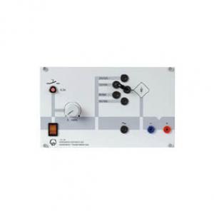 Transformateur de TP 24V/2A dans un rack 19 Appareil d'alimentation complet pour des expériences avec des tensions de transformateur variables