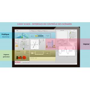 CASSY SCADA E3.6.3.4 Energie solaire pour fonctionnement sur réseau et en îlot Logiciel et documentation d'essai pour l'équipement pour E3.6.3.4