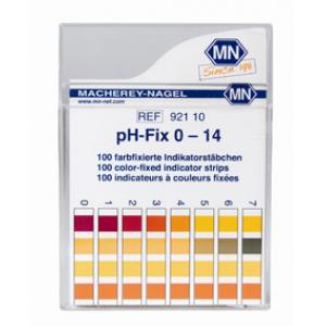 Indicateur de pH avec échelle, paquet de 100 bandelettes pH 0 - 14