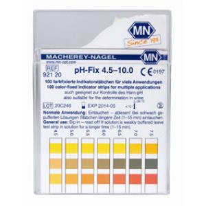 pH indicator strips pH 4,5 -10, 100 strips