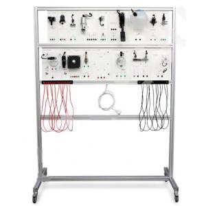 Banc étude des capteurs automobiles, effet hall, position, pression, cliquetis, niveau, débit d'air. Nécessite une batterie automobile 12v non fournie