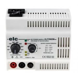 Alimentation de laboratoire, 5...29V CC., 2.1 à 4A, 1 sortie 60W