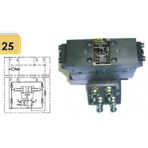 Multiplicateur de pression, dynamique avec disconnecteur piloté pour By Pass (NW6) (EWTHR16100030) sur plaque avec 3 raccords rapides, SUR DEMANDE
