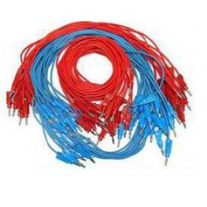 Jeu de cordons 4 mm rouge et bleu de 250 mm à 1500 mm (EWTHR23500975)