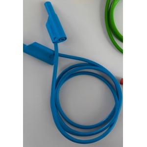Câble d'expérimentation de sécurité, 100 cm, bleu