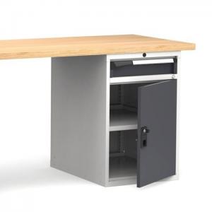 Bloc pour établi 1 tiroir et porte pour SE-4707180 et SE-4707181