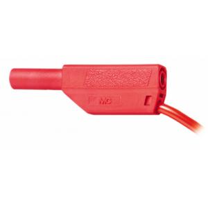 Cordon 4 mm de sécurité 500 mm, Rouge