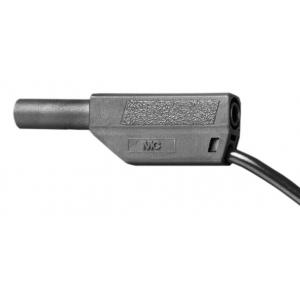 Cordon 4 mm de sécurité 1500 mm, Noir