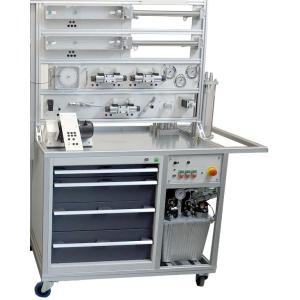 Banc Hydraulique Electrohydraulique - Industrie 4.0: Module 1 Equipement modulaire et évolutif avec des composants industriels, en option: Proportionelle, servo