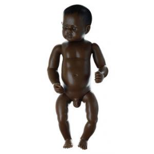 MS 43/3B Bébé de puériculture, sexe masculin, noir - Systèmes Didactiques