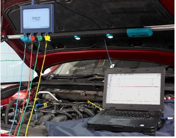 Oscilloscope automobile PicoScope 4225A, PQ177, 2 canaux de mesure, 20Mhz, 400Ms/s, 250Mpts