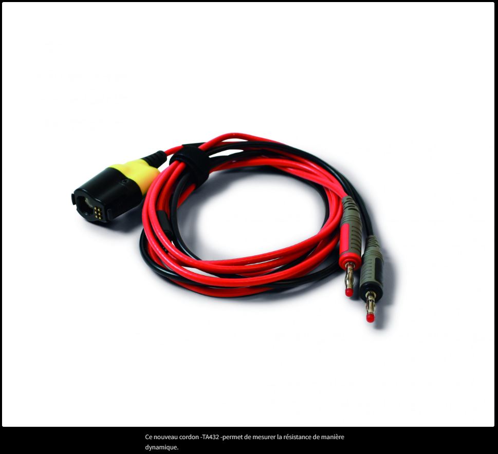 Valise complète oscilloscope 4 voies 4425A automobile - Kit PQ194, 4 canaux, 20Mhz, 400Ms/s, 250Mpts