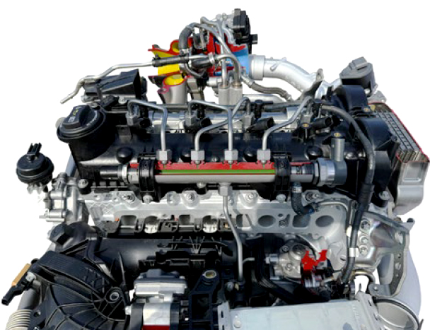 Moteur diesel Mercedes-Benz OM654