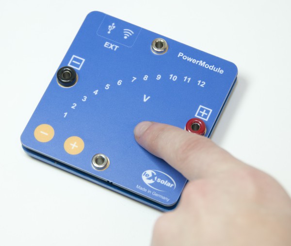PowerModule alimentation réglable pas de 0.5V de 0...12V / 2A (Sans douilles de sécurité) Livré avec Alimentation enfichable