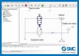 Logiciel simulation AutoSIM pour Pneumatique, Electropneumatique, Hydraulique, Logique 1x Licence