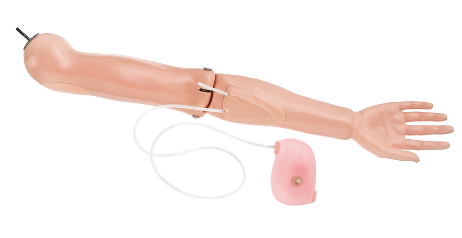 CLA 321/1 Coussinet d'injection, "pli du coude, avec des veines en plastique", à droite
