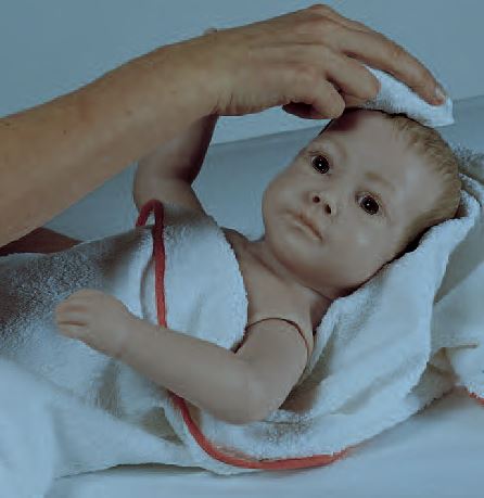 Matériel MEDICAL à Casablanca - MATERIEL DIDACTIQUE - LIBRAIRIE : Mannequin  de soins avancés pour nouveau-né fille réf XC-409B-1.